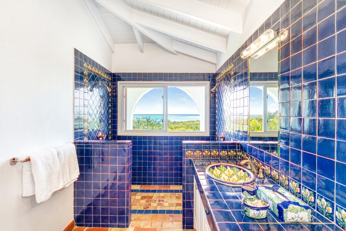 Location villa Saint Martin Terres Basses - Villa 4 chambres 8 personnes - villa vue mer et piscine - Baie aux Prunes (34)